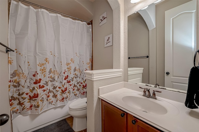 3307 Big Sky Pass, Missouri City, TX 77459 - full bath featuring toilet, vanity, and shower / tub combo