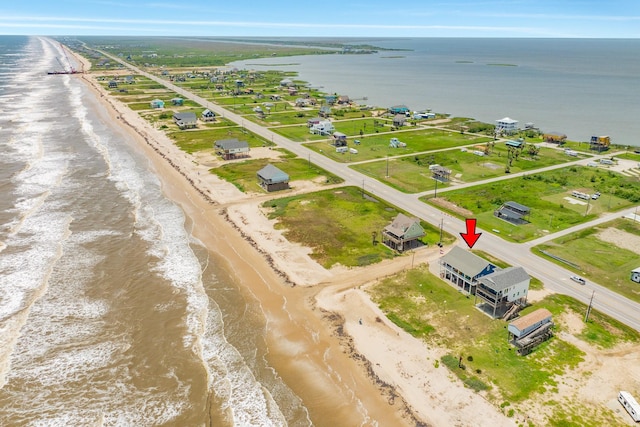 998 Austin Dr, Gilchrist, TX 77617 - drone / aerial view of expansive coastline