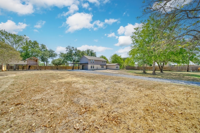 1021 S State St, Madisonville, TX 77864 - view of yard featuring driveway