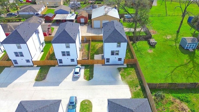 6309 Sandra St, Houston, TX 77028 - aerial view of residential area
