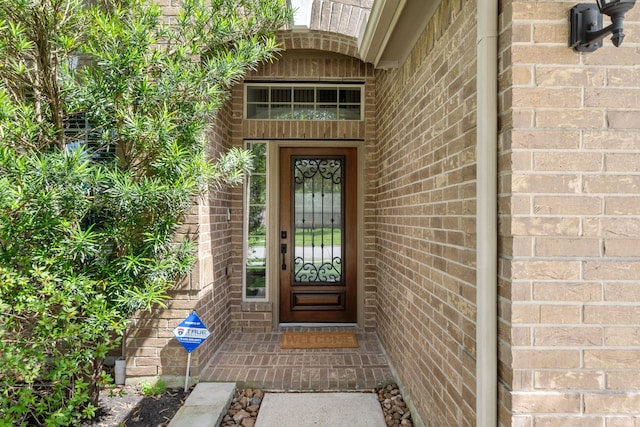 4307 Countrypines Dr, Spring, TX 77388 - view of exterior entry featuring brick siding