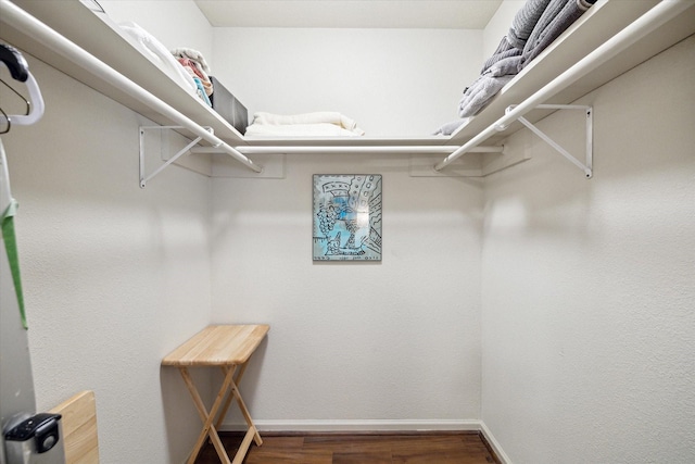 606 Marshall St Unit C2, Houston, TX 77006 - spacious closet with wood finished floors