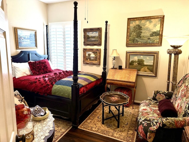 22602 Water Edge Ln, Katy, TX 77494 - bedroom featuring wood finished floors