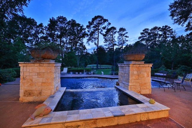 9502 Clubhouse Cir, Magnolia, TX 77354 - exterior view of a pool