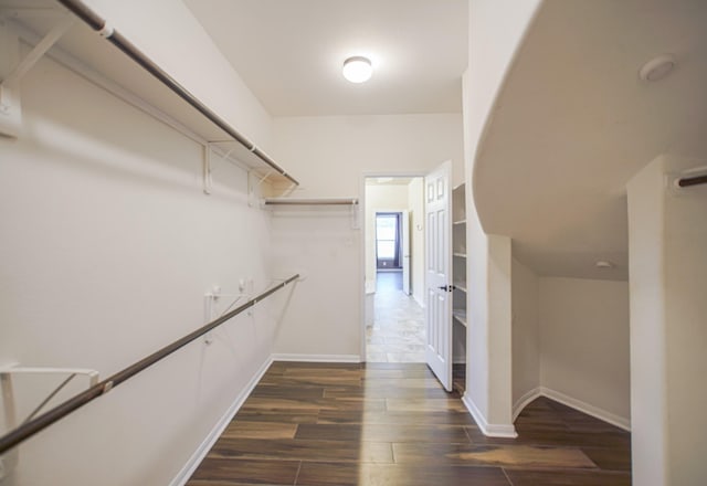 27326 Pendleton Trace Dr, Spring, TX 77386 - spacious closet with dark wood-type flooring