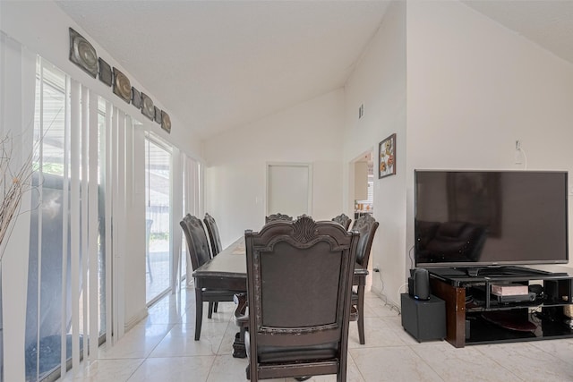 25514 Wingfield Ln, Spring, TX 77373 - dining area with vaulted ceiling