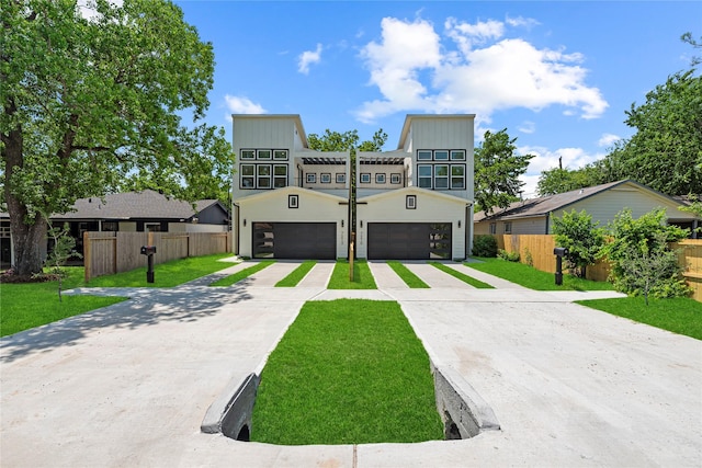 7212 England St, Houston, TX 77021 - modern home with a garage and concrete driveway