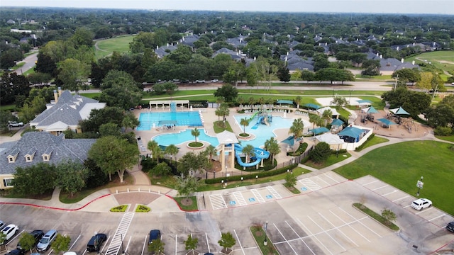 9311 Crescent Mill Dr, Missouri City, TX 77459 - bird's eye view of a pool