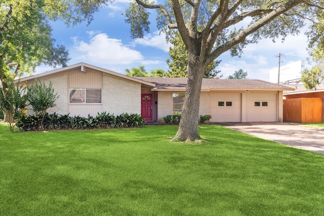 9547 Beverlyhill St, Houston, TX 77063 - view of front of property with brick siding, driveway, and a garage