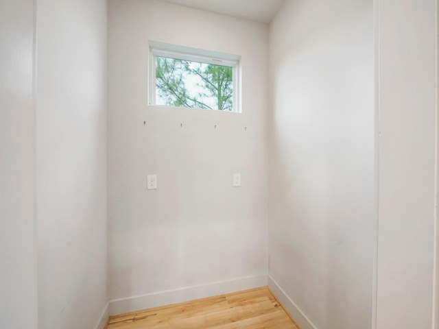 3322 Delhi St, Houston, TX 77022 - empty room featuring baseboards and light wood-style flooring