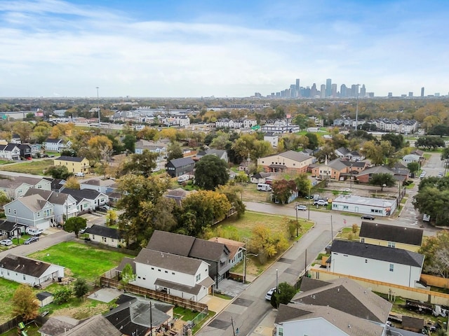 3322 Delhi St, Houston, TX 77022 - aerial perspective of suburban area