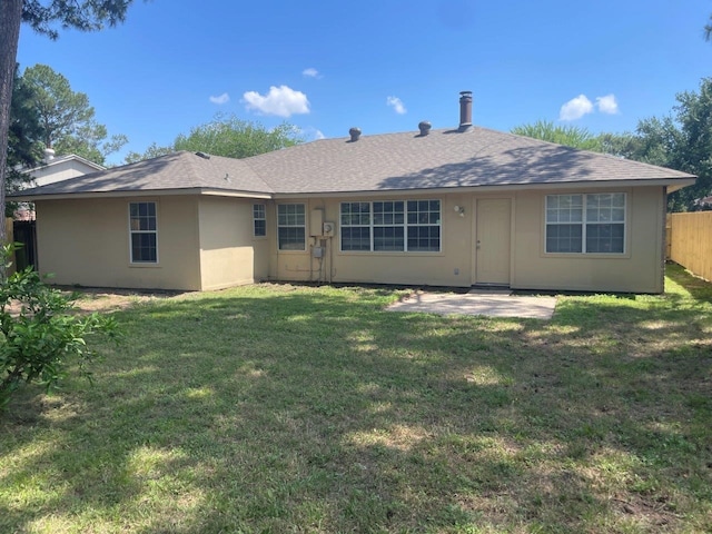 8315 Marble Arch Ct, Humble, TX 77338 - back of house featuring a shingled roof and stucco siding