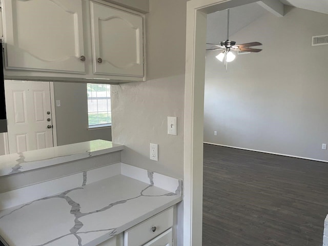 8315 Marble Arch Ct, Humble, TX 77338 - bathroom with a ceiling fan and wood finished floors
