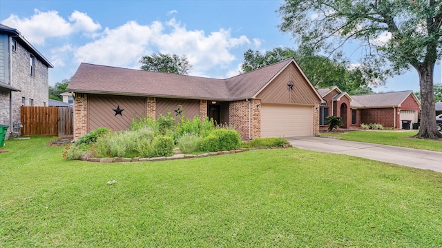 23938 Spring Way Dr, Spring, TX 77373 - view of front of house featuring brick siding, driveway, and an attached garage