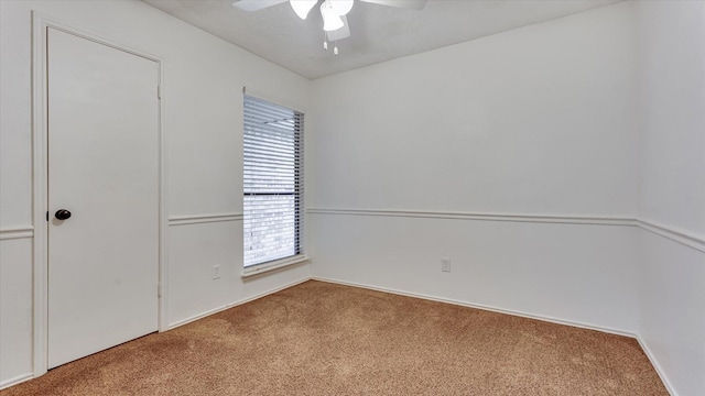 23938 Spring Way Dr, Spring, TX 77373 - spare room featuring carpet floors and ceiling fan