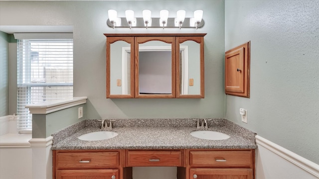 23938 Spring Way Dr, Spring, TX 77373 - bathroom featuring double vanity