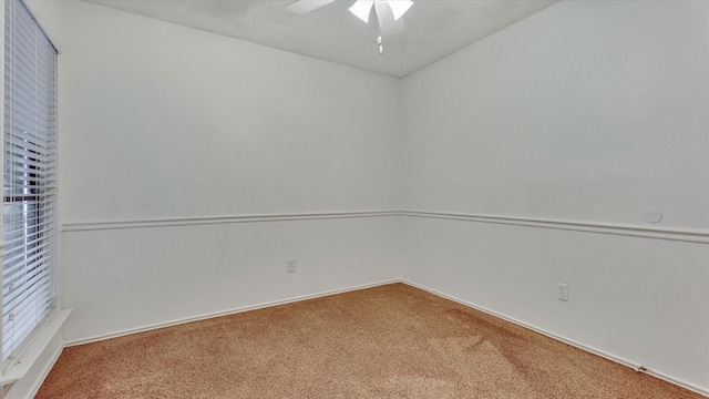 23938 Spring Way Dr, Spring, TX 77373 - carpeted empty room featuring ceiling fan and baseboards