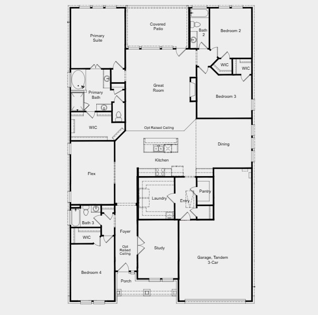 9122 Heckenberg Arbor Ln, Cypress, TX 77433 - view of home floor plan