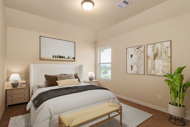 11702 Saporito Way, Richmond, TX 77406 - bedroom with carpet, baseboards, and vaulted ceiling