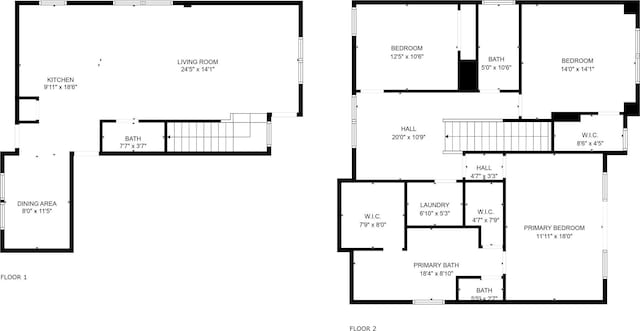 1804 Schweikhardt St, Houston, TX 77020 - floor plan / room layout