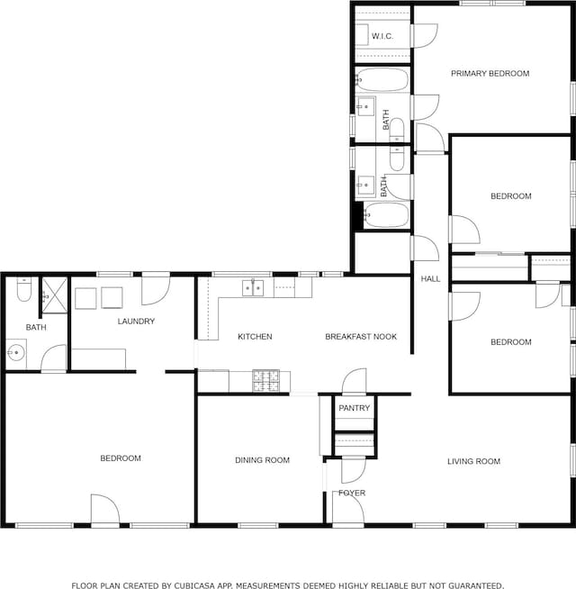 8022 Ridgeview Dr, Houston, TX 77055 - room layout