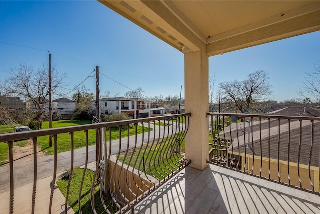 4307 Hershe St, Houston, TX 77020 - balcony with a residential view