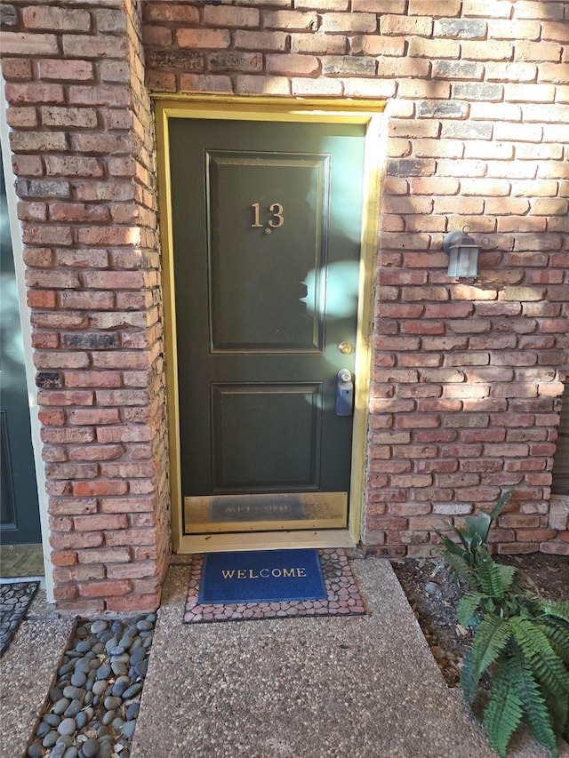 2503 Mccue Rd Unit 13, Houston, TX 77056 - view of exterior entry with brick siding