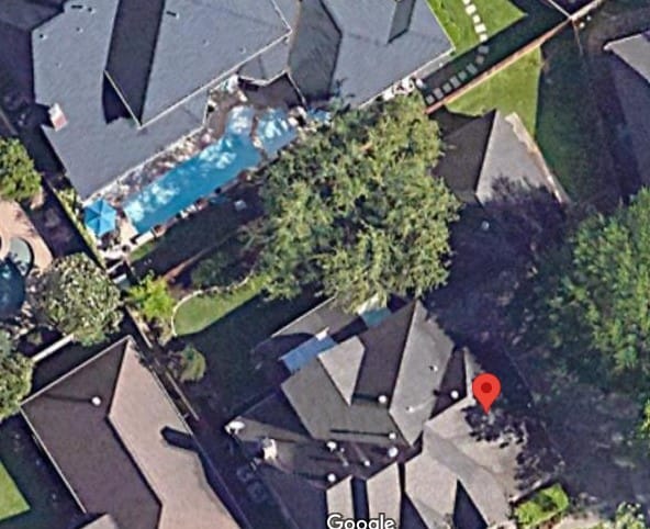 6910 Amber Ct, Houston, TX 77069 - aerial view of property and surrounding area