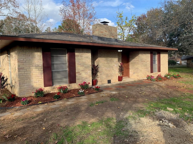 26405 Easy St, Magnolia, TX 77355 - view of front of property with brick siding and a chimney