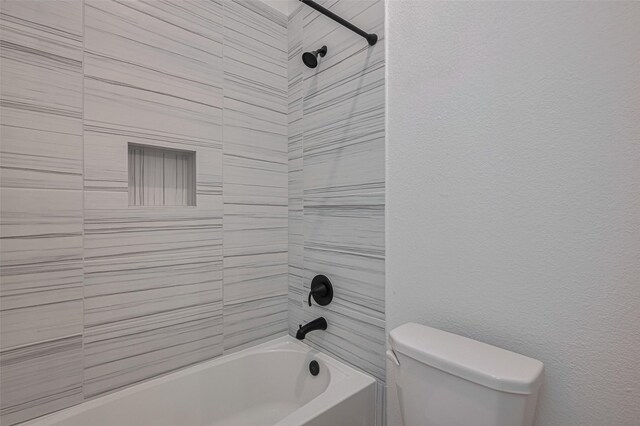 2610 Texas Orange Trl, Richmond, TX 77406 - bathroom featuring tub / shower combination and toilet