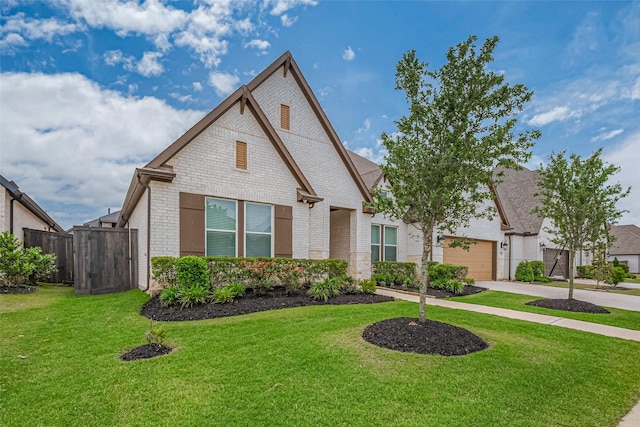 2610 Texas Orange Trl, Richmond, TX 77406 - view of front of home featuring brick siding, concrete driveway, and an attached garage
