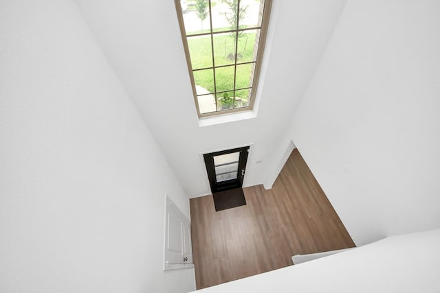 24063 Hawthorn Lakes Dr, New Caney, TX 77357 - foyer entrance featuring a towering ceiling