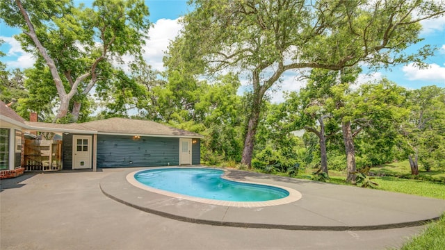 55 Willow Ct, Lake Jackson, TX 77566 - swimming pool featuring a patio area and a gate
