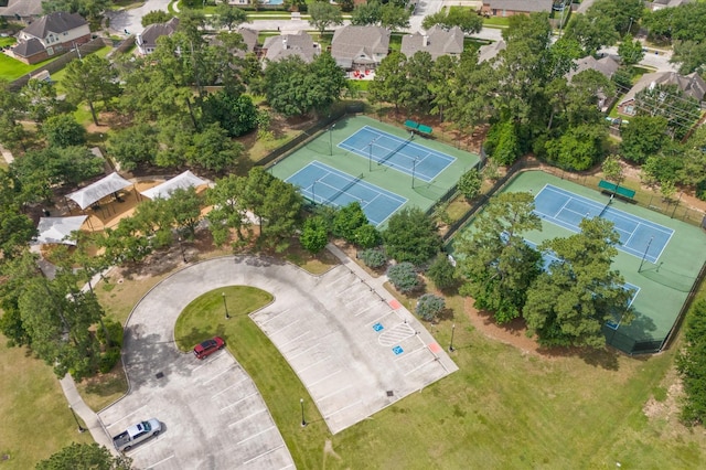 14818 Autumn Long Trl, Humble, TX 77396 - aerial view of property and surrounding area with nearby suburban area