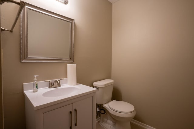 2521 Crosstimbers St Unit G3, Huntsville, TX 77320 - bathroom with toilet and vanity