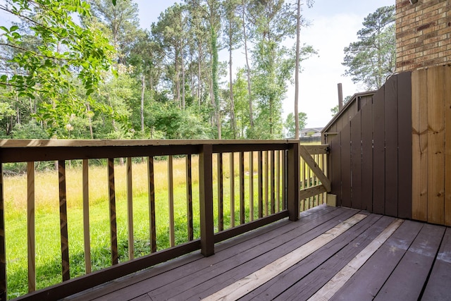 2521 Crosstimbers St Unit G3, Huntsville, TX 77320 - deck with a lawn