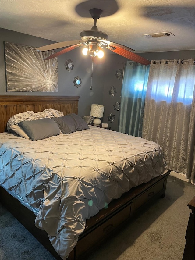 4015 42nd St, Port Arthur, TX 77642 - bedroom featuring carpet floors and a ceiling fan