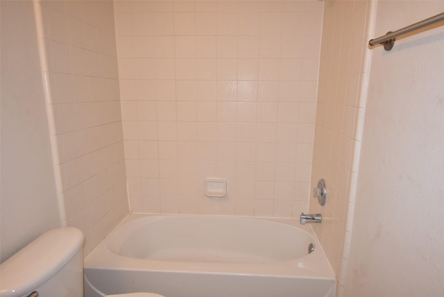 21031 Noelle Ct, Humble, TX 77338 - bathroom featuring toilet and tub / shower combination