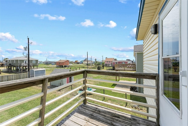 424 Angel Wing St, Surfside Beach, TX 77541 - balcony featuring a residential view