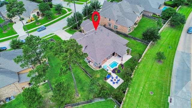 18910 Winding Atwood Ln, Tomball, TX 77377 - aerial view of property's location featuring nearby suburban area