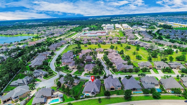18910 Winding Atwood Ln, Tomball, TX 77377 - view of property location featuring nearby suburban area and a large body of water