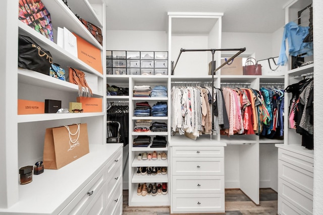 18910 Winding Atwood Ln, Tomball, TX 77377 - spacious closet with wood finished floors