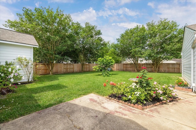 815 Spring Valley Ct, Sugar Land, TX 77479 - view of yard with a patio area