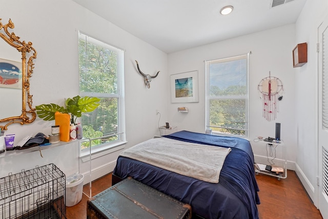 2719 Alabama St, Houston, TX 77004 - bedroom with wood finished floors and baseboards