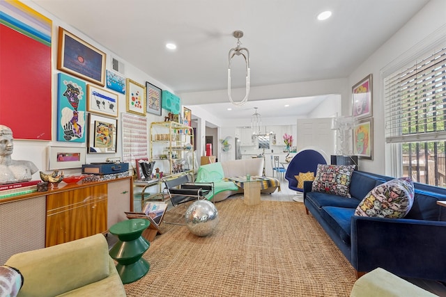 2719 Alabama St, Houston, TX 77004 - living area with recessed lighting