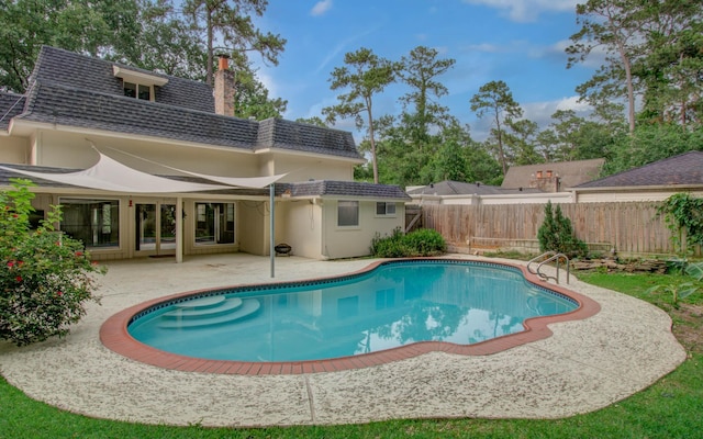 10523 Fawnview Dr, Houston, TX 77070 - view of pool featuring a patio