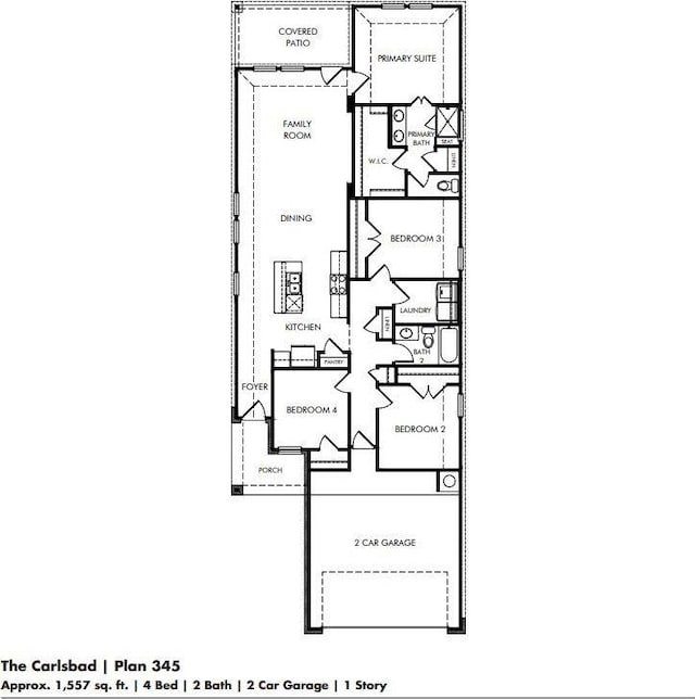 18733 Bliss Pl, New Caney, TX 77357 - property floor plan