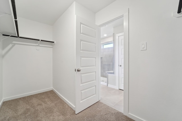 18733 Bliss Pl, New Caney, TX 77357 - spacious closet featuring light carpet