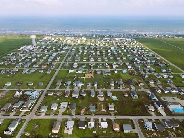 16611 Jolly Roger Rd, Jamaica Beach, TX 77554 - aerial view of property's location featuring a nearby body of water