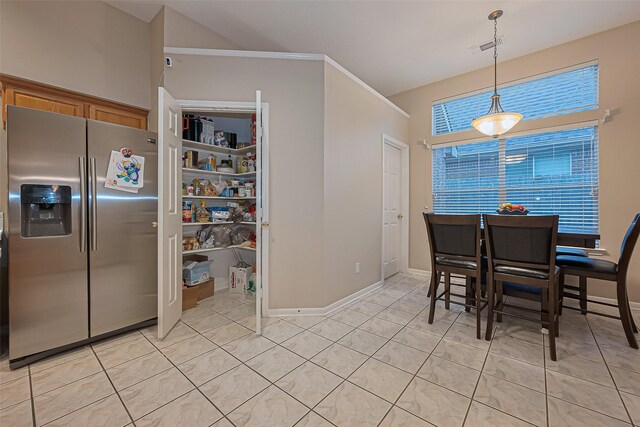 2403 Crescent Hollow Ct, Spring, TX 77388 - dining space featuring light tile patterned flooring and baseboards